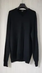 ジョルジオリニ (Giorgiolini) メリノウール Vネック セーター