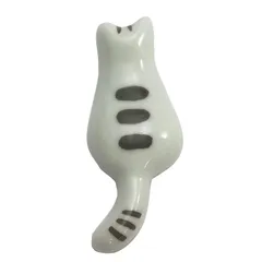 新品 有田焼 箸置 約6cm ネコ トラ 日本製 40495