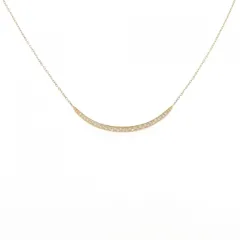 アガット ダイヤモンド ネックレス 0.06CT