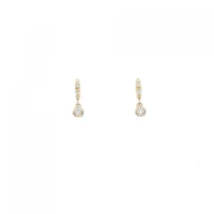 4゜C ダイヤモンド ピアス