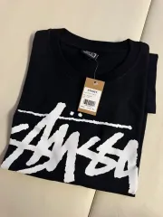 L STUSSY WORLD TOUR Tシャツ ブラック