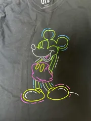 UNIQLO ユニクロ UT ミッキーマウス ブラック 半袖 Tシャツ