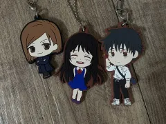 (まとめ売り) 呪術廻戦 ユウタ リカ 釘崎 野薔薇 ラバーストラップ ラバーキーホルダー