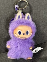 POP MART (ポップマート) 「더 MONSTER」 Pin For Love キーホルダー 紫