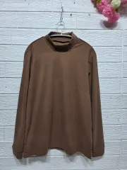 新品 2024年 モンベル ハイネック起毛シャツ 100