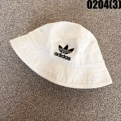 OSFM アディダス 白 バケットハット ウール 帽子 0204(3)
