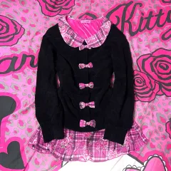 MA*RS マズ ブラックピンク ローズ CHECK セットアップ 姫 姉ギャル ピンター 109 日本 ヴィンテージ