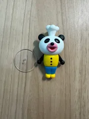 開封パンダの 匙（スプーン）と フライパンダ 動物フィギュア ガチャ