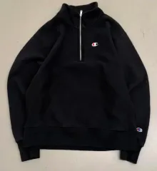 チャンピオン リバースウィーブ ハーフジップアップ スウェット