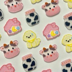 1セット 4個入り 80円 デコパーツ ホイップ ホイップデコ ハンドメイド