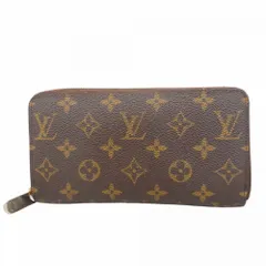 ルイ・ヴィトン(Louis Vuitton) ルイ・ヴィトン 長財布 モノグラム ジッピーウォレット M60017 ブラウンメンズ レディース