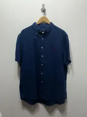 ポロラルフローレン デニム ネイビー 半袖シャツ XL