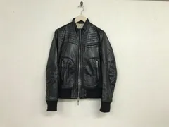 本物ジュンメンJUNMENジェイラインJLINE本革ラムレザーライダースジャケット長袖サーフアメカジスケーターストリートミリタリービジネススーツパーティーモードドレスゴルフメンズ黒ブラックM