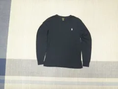 (M/95) ポロ ラルフローレン メンズ ラウンド 長袖 Tシャツ