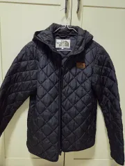 ザノースフェイス キルティング ダウン ブラック