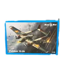 ミクロミル フォッカー G-1A 双発戦闘機 1/48 プラモデル オランダ