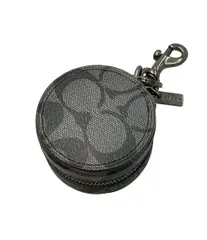 美品 コーチ コインケース バッグチャーム シグネチャー レディース メンズ COACH