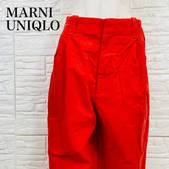 MARNI UNIQLOコーディロイワイドフィットタックパンツL マルニユニクロ 0112K