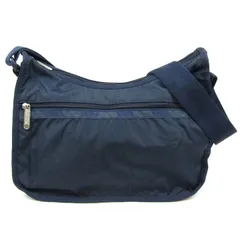 レスポートサック クラシックホーボー ショルダーバッグ ナイロン 斜め掛け 鞄 カバン ブランド レディース ネイビー LeSportsac 【中古】