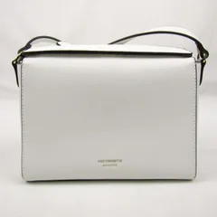 アンドシュエット ショルダーバッグ 斜め掛け 鞄 カバン ブランド レディース ホワイト AND CHOUETTE 【中古】