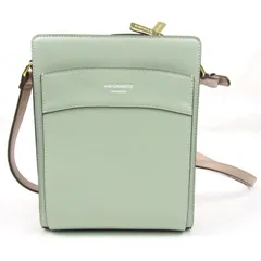 アンドシュエット ショルダーバッグ 縦型スクエア 斜め掛け 鞄 カバン ブランド レディース グリーン AND CHOUETTE 【中古】