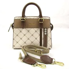 アンドシュエット ショルダーバッグ モノグラム 2way ハンドバッグ 斜め掛け 鞄 ブランド レディース ブラウン AND CHOUETTE 【中古】