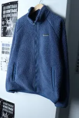 (L-XL) コロンビア ジップアップ ウィンドブレーカー アウター ジャケット フリース -171EC