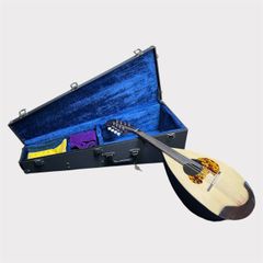 楽器】美品 マンドリン 藤丸常夫 TSUNEO FUJIMARU NO.100 ハードケース