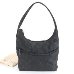 グッチ GG ナイロン 001 3386 レザー ショルダーバッグ 肩掛け ワン