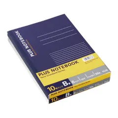 新品 プラス ノート セミB5(6号)B罫30枚10冊パック NO-003BS-10P 76-730