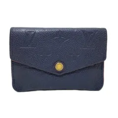 LOUIS VUITTON(ルイヴィトン) コインケース モノグラム・アンプラント ポシェットクレ M62017 マリーヌルージュ イニシャル刻印 レザー