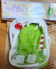 クリアソーダ トレカホルダー兼 痛バッグ 5cmぬいぐるみ専用 トレカホルダー 痛バッグ フィギュアケース