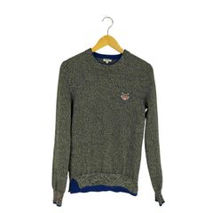 켄조 KENZO 미니 타이거 자수 니트 맨즈 import:XS