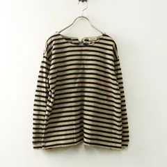 サマンサモスモス Samansa Mos2 フライスボーダー後ろリボンプルオーバー F｜ベージュ ブラック【2400014806960】