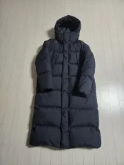 デサント ロング ダウンジャケット ブラック レディース