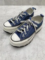 CONVERSE コンバース 1SE073 厚底 オールスター トレックウエーブ スニーカー size22.5/インディゴ ■■レディース
