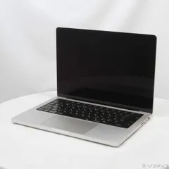 ソフマップ 〔中古品〕 MacBook Pro 14.2-inch Late-2021 MKGR3J／A Apple M1 Pro 8コアCPU_14コアGPU 16GB SSD512GB シルバー 〔15.3 Sequoia〕【258】
