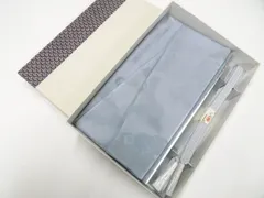 【一輝堂】和装小物 帯締め帯揚げセット 法事用 箱入り 未使用品 美品 26w01-853