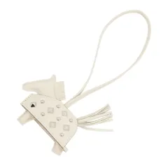 エルメス バッグチャーム ロデオPM ロベオロック クレ ラムスキン K刻印 HERMES チャーム オーナメント