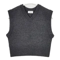 THE RERACS カシミヤ混 ノースリーブニット 23FW-REKN-362L ベスト 23AW チャコールグレー レディース ザリラクス【中古】6-0122T∞のサムネイル