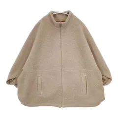 CORSO ROSSO コルソロッソ イタリア製 ジップアップ ジャケット ポンチョ ベージュ レディース【中古】6-0122T∞