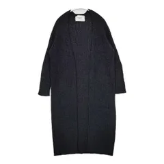 STUDIOUS CITY  ロングカーディガン 205134002 リブ ローブ カーディガン チャコールグレー レディース ステュディオス【中古】6-0122T∞のサムネイル