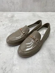 TEMPERATE テンパレイト レインシューズ ローファー シューズ size23.5cm相当/ベージュ ■■レディース
