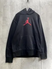 JORDAN ジョーダン キッズ スウェットパーカー sizeM(10-12YRS/132-147cm)/黒 ◇■レディース