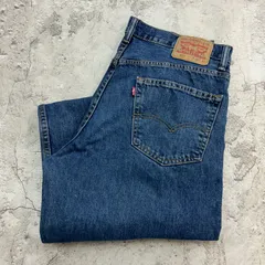 リーバイス　550　デニムパンツ　ジーンズ　W37　インディゴブルー　古着