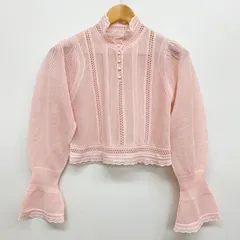 m5202 ファーファー FUR FUR レーシーニット プルオーバー