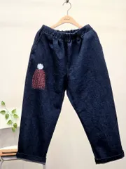 新作 バイオ ハート 帽子 デニムパンツ Free! 起毛 X ウエスト