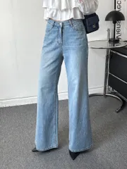 エイズワイド デニムパンツ 804 春新商品