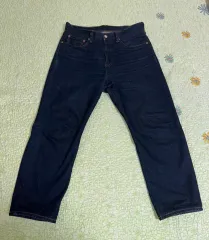 無印良品 デニム ズボン レギュラーフィット 32