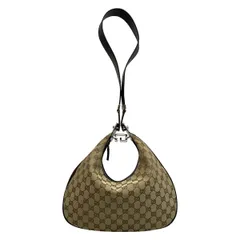GUCCI(グッチ) ショルダーバッグ GG柄,シェリー(ウェブ) 13315 ベージュ×ブラウン×マルチ レザー